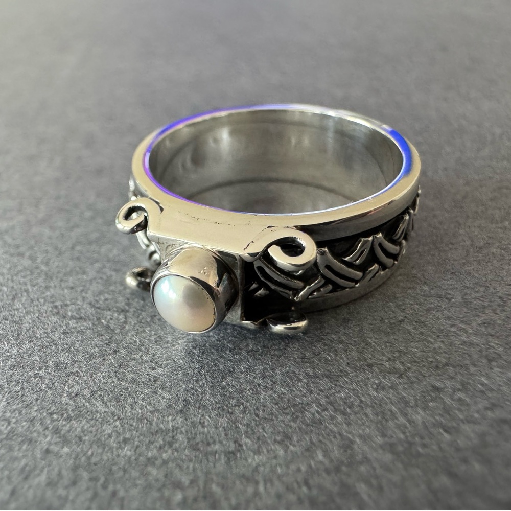 Sterling Silver Spinner Ring